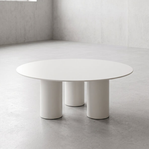 Table basse ronde design
