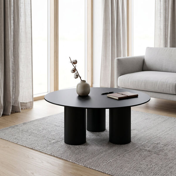 Table basse ronde design
