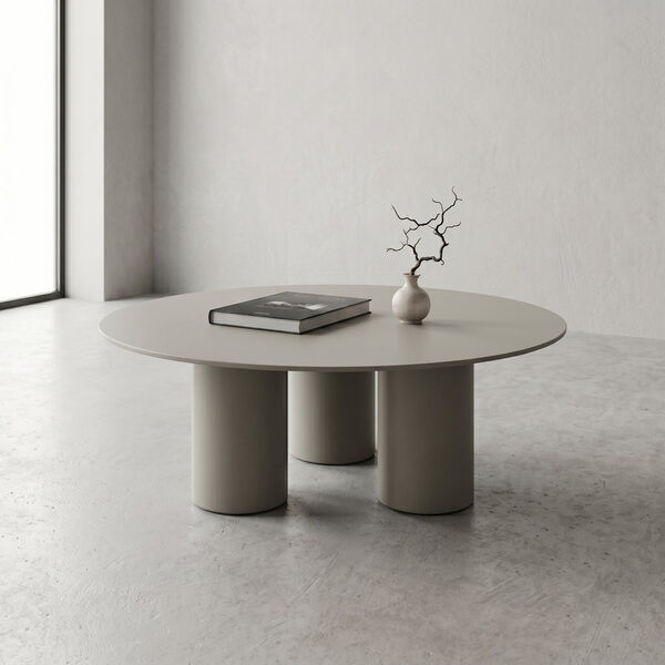 Table basse ronde design