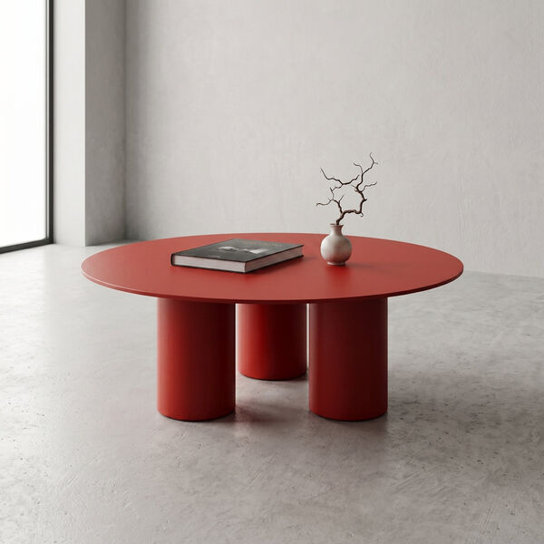 Table basse ronde design