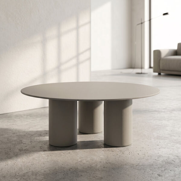 Table basse ronde design