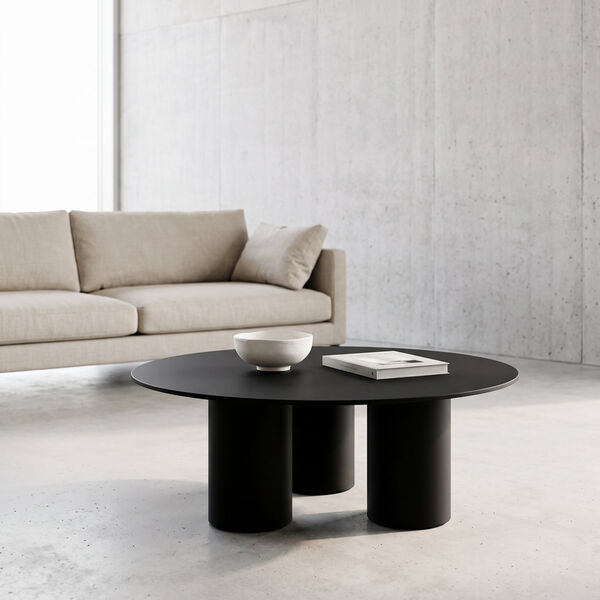 Table basse ronde design