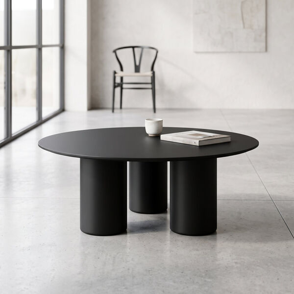 Table basse ronde design
