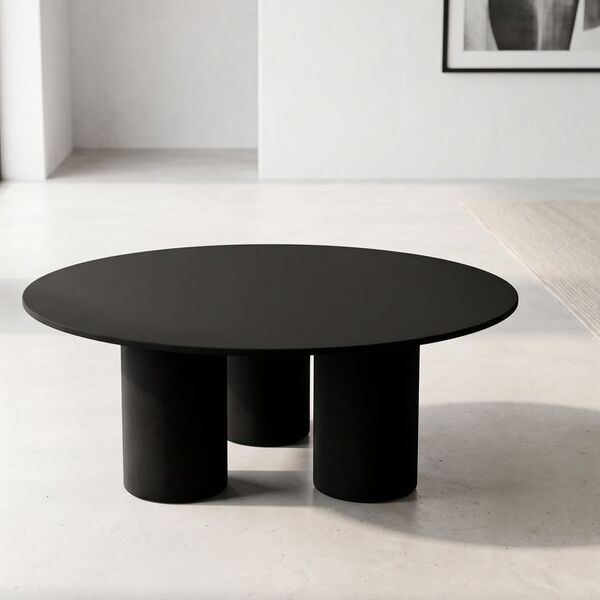 Table de salon ronde