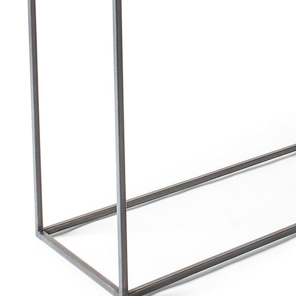 Console métal brut Design