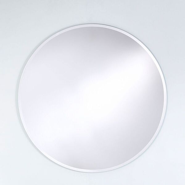 miroir rond biseauté