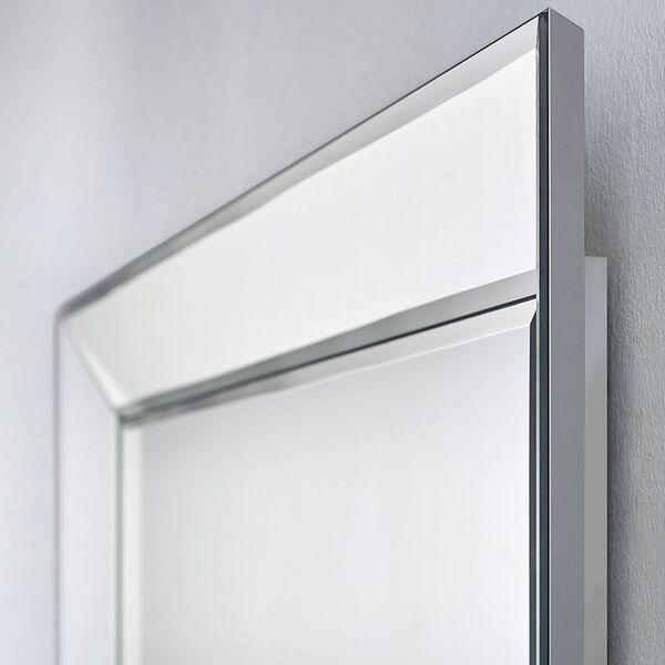 Grand miroir rectangulaire design biseauté