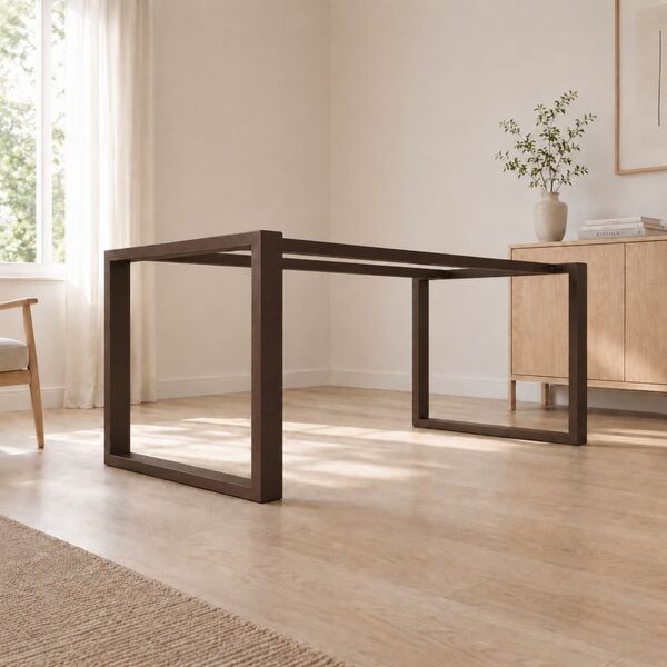 2 Pieds en U de table originale