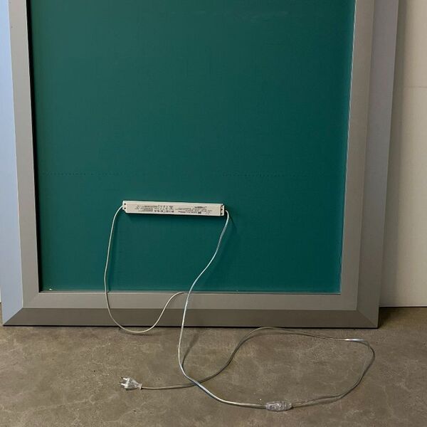 Miroir rectangle lumineux