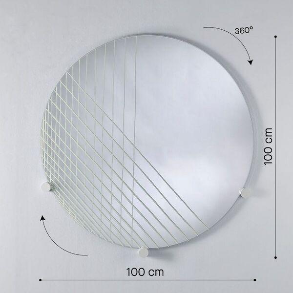 Miroir rond 1 m