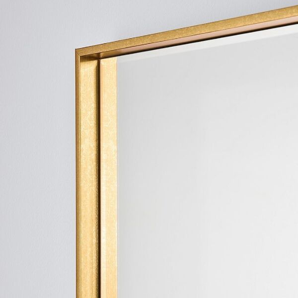Miroir doré moderne