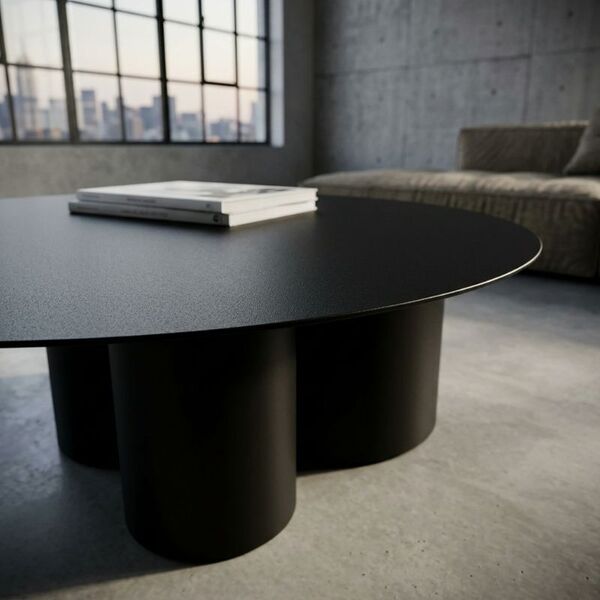 Table basse ronde 3 pieds