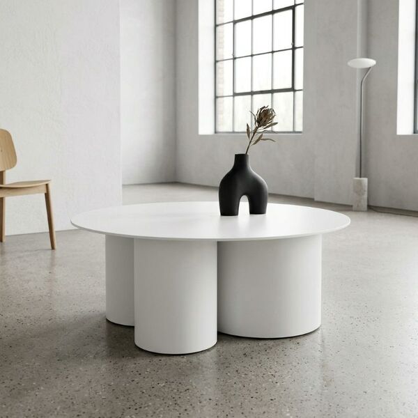 Table basse ronde 3 pieds