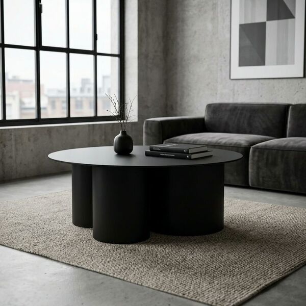 Table basse ronde 3 pieds
