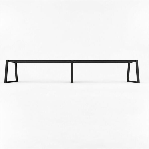 Piètement grande table trapèze
