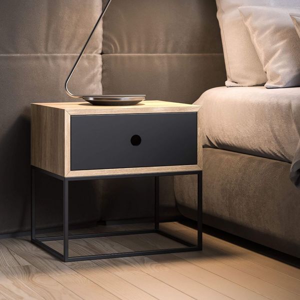 Table De Chevet Bois Blanche Mobilier Design Scandinave Loftboutik