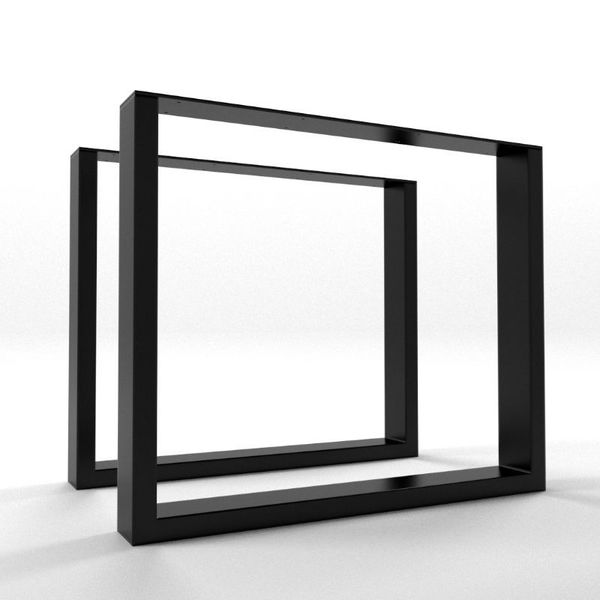 Pied De Table En U Pietement Industriel Loftboutik