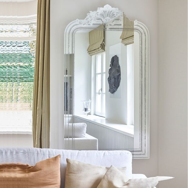 Miroir Rond Baroque De 60 Cm, Miroir Mural Vintage Pour Salle De Bain Miroir Rond Baroque De 60 Cm, Miroir Mural Vintage Pour Salle De Bain