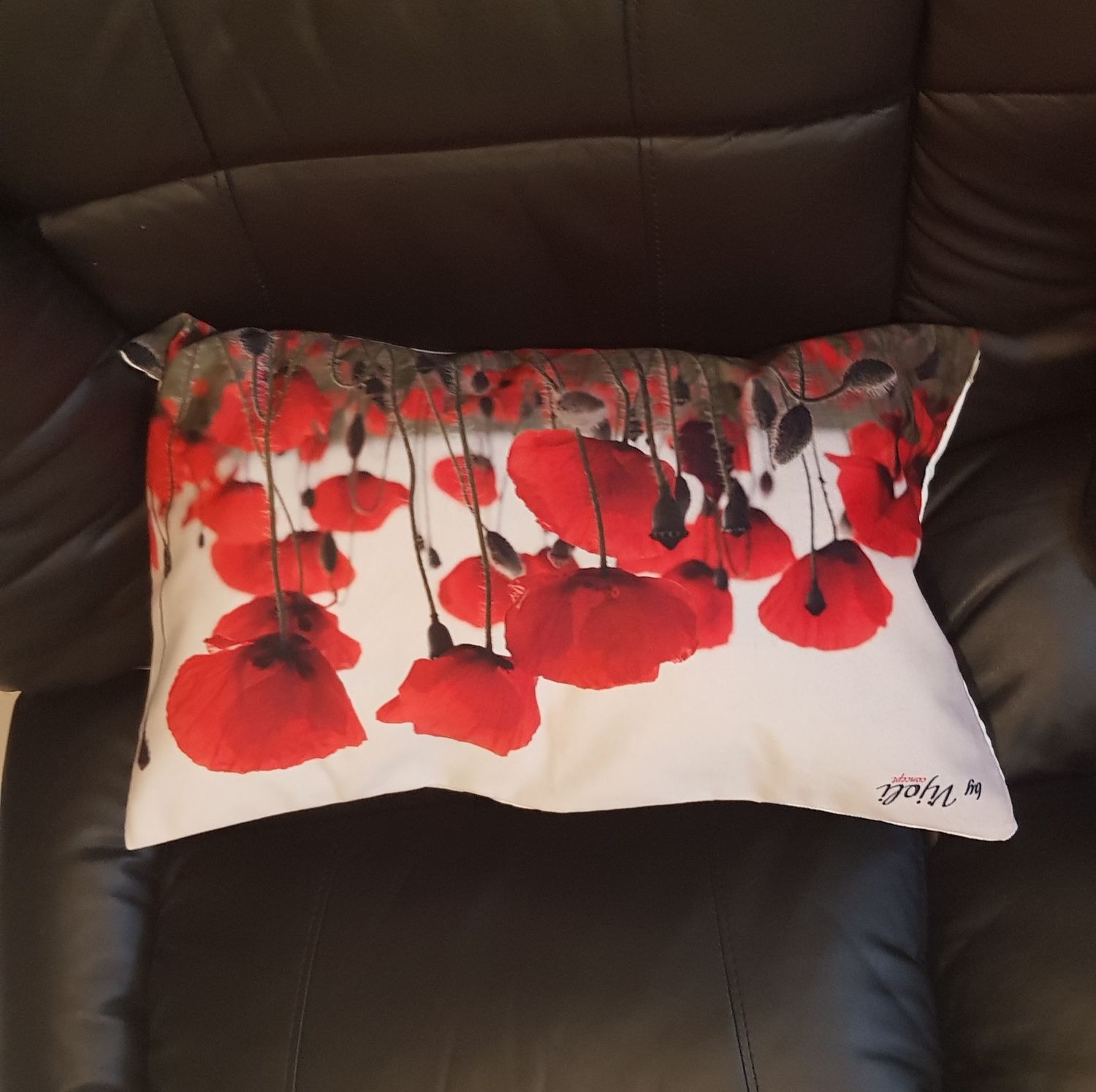 Peinture fleurs Champ de coquelicots l'originale Peinture fleurs Champ de coquelicots l'originale