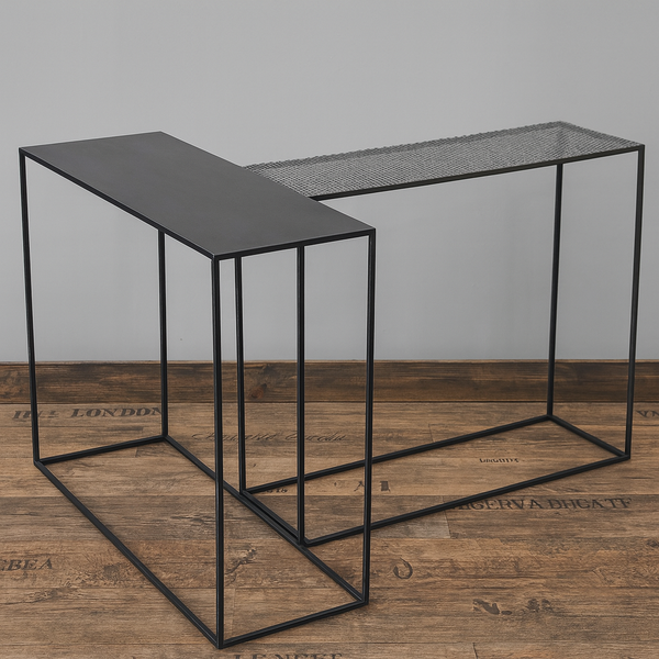 Console métal design
