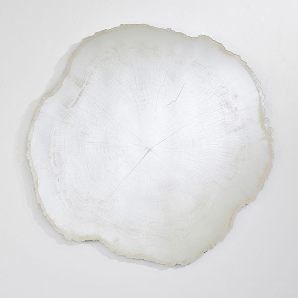 Miroir design salon arbre