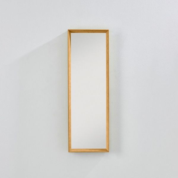 DOITOOL Support De Miroir Complet En Bois Antidérapant - Support De Miroir Pleine Longueur - Support D'œuvres D'art - Support De Miroir De Sol - 30 Cm - 3