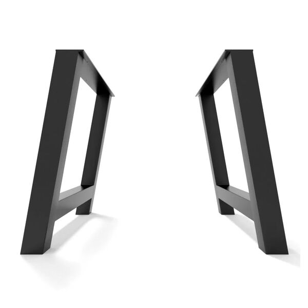 pied de table metal noir