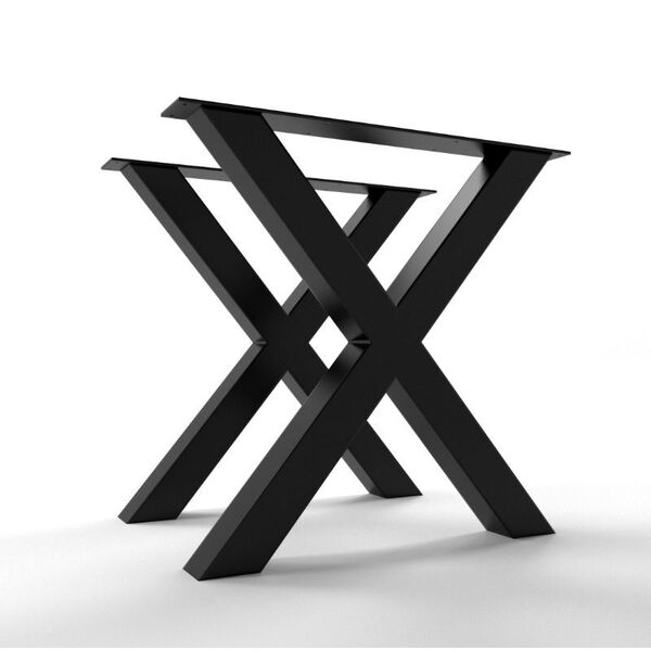 Pied de table en x