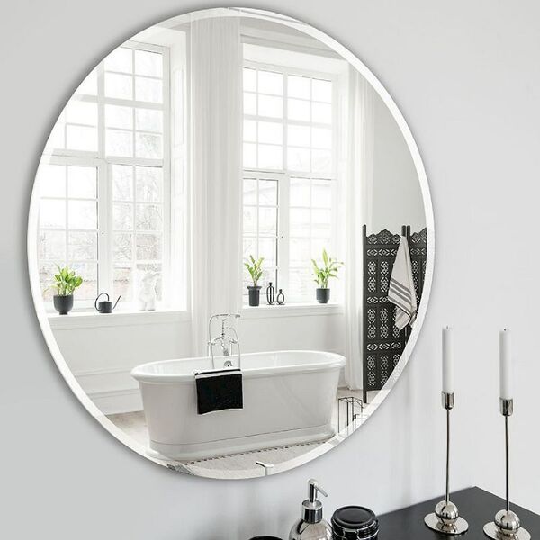 Miroir salle de bain biseauté
