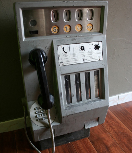 Cabine Telephonique Ancienne Deco Loft