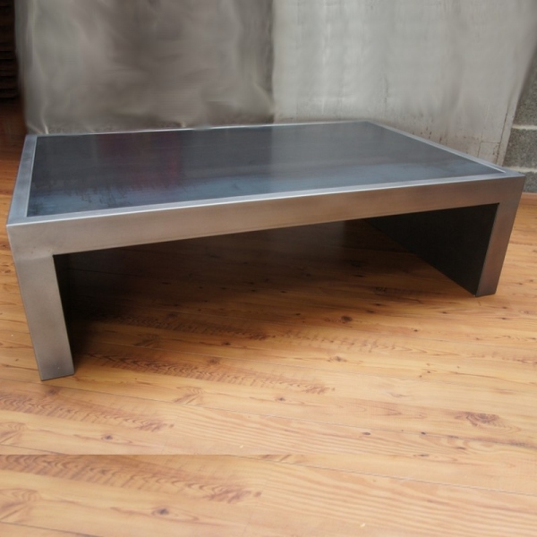 table basse style industriel