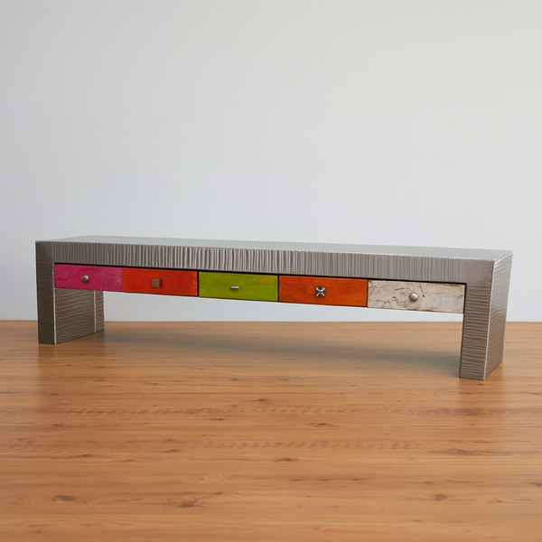 Banc avec tiroir
