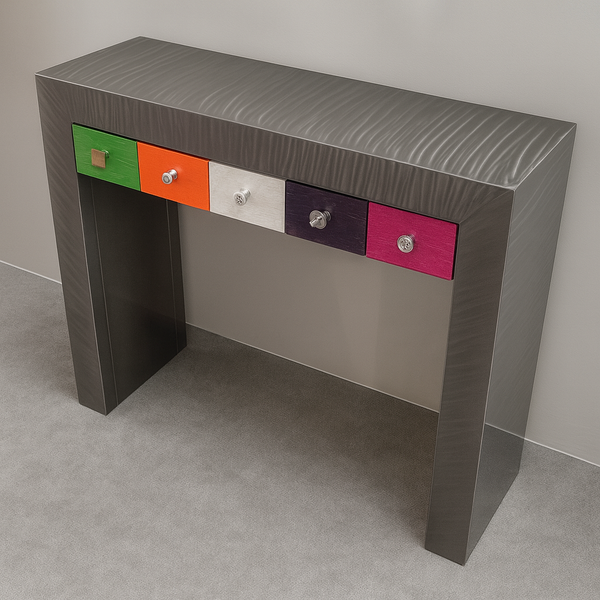 Console avec tiroirs