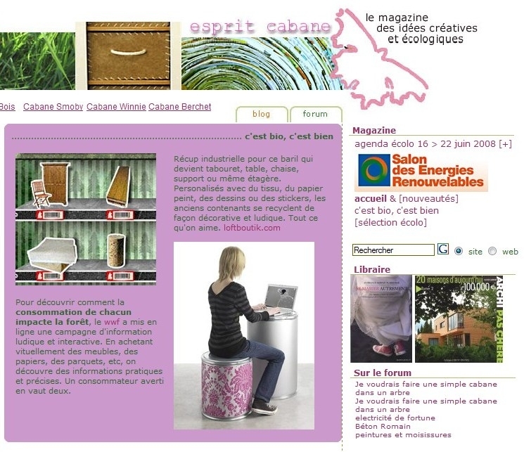 esprit cabane site web ecologie esprit cabane site web ecologie