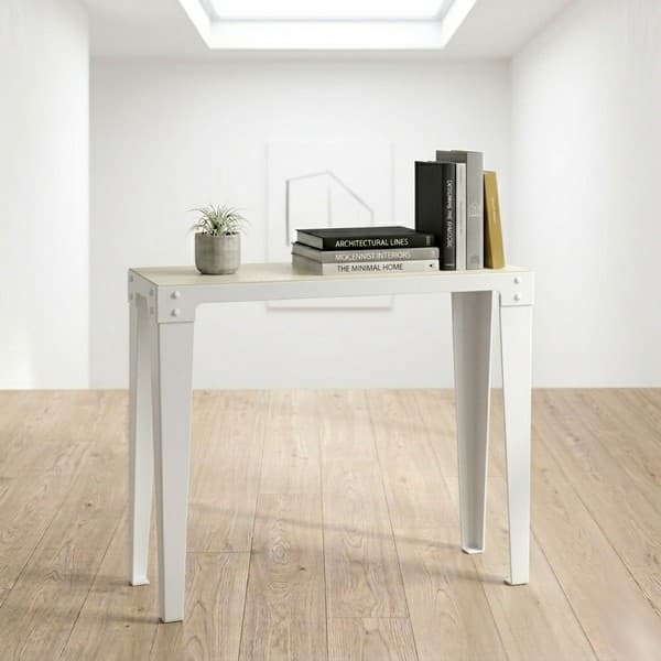 meuble console blanc