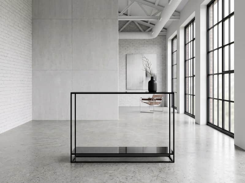 meuble console entrée étagère basse