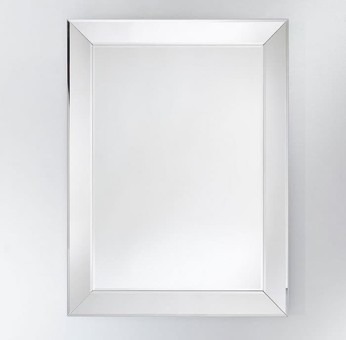 miroir rectangle 118 cm cadre biseauté miroir rectangle 118 cm cadre biseauté