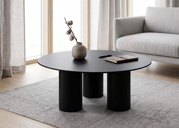 table basse ronde métal noir salon table basse ronde métal noir salon