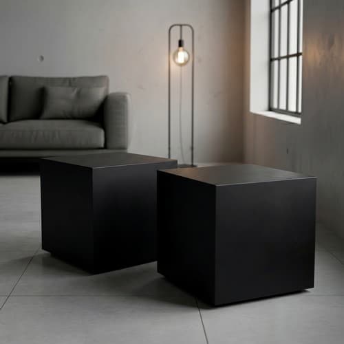 table d'appoint cube