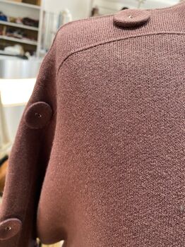 Pull col cheminée ultra-tendance - Maille épaisse & gros boutons - Confort absolu jusqu'à la taille 46