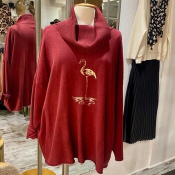 Pull Grande Taille Col Roulé