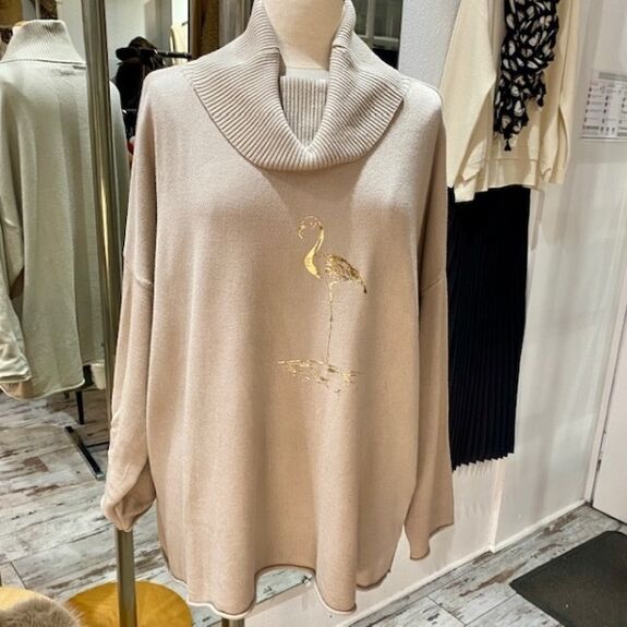 Pull Grande Taille Col Roulé