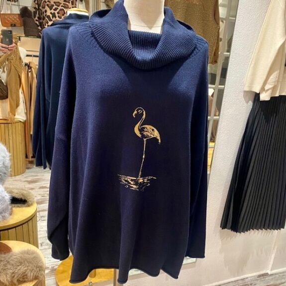 Pull Grande Taille Col Roulé