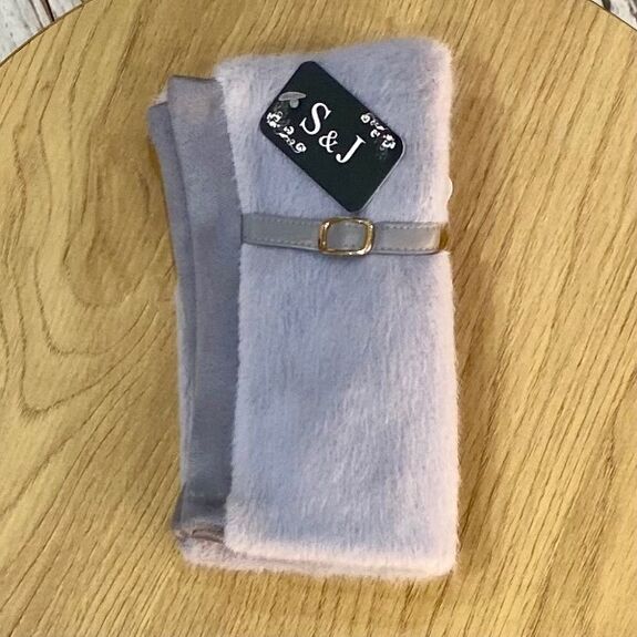 Mitaines en Fausse Fourrure