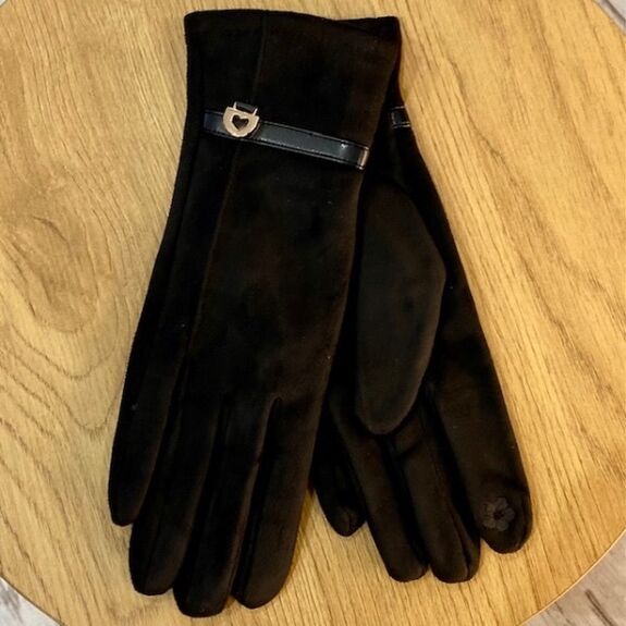 Gants en Suédine Tactiles
