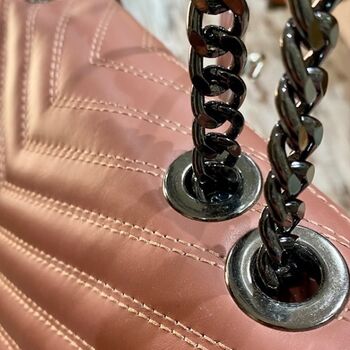 Sac à Main Cuir Rose