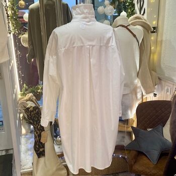 Chemise tunique brodée Peace & Positive