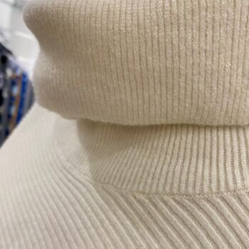 Pull oversize à col roulé