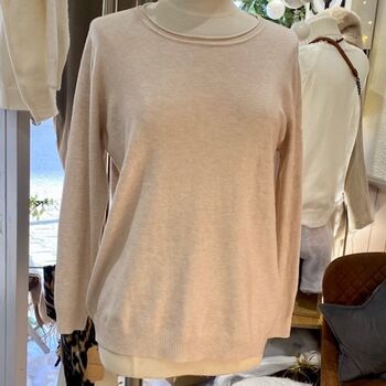 Pull basique à col rond