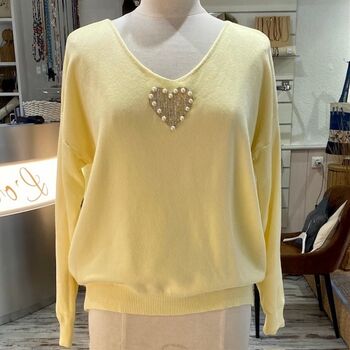 Pull col V moderne